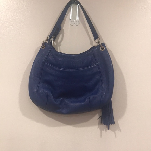 Royal blue Michael Kors hobo bag - medium size - Picture 2 of 6
